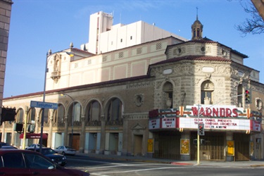 Fresno Downtown Warnor Theater Corner