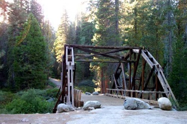 Sierra National Forest Dinkey Creek Bridge